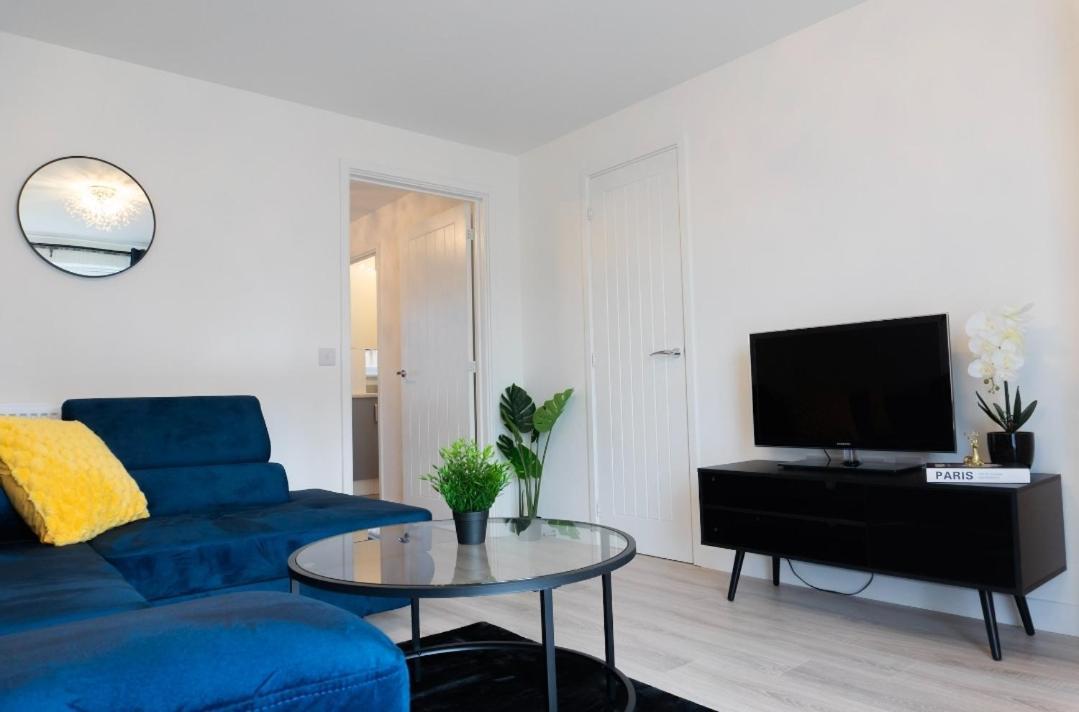 Willa Stylish House With Private Parking Glasgow Zewnętrze zdjęcie
